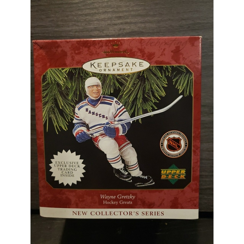 1997 Hallmark Keepsake Ornament Wayne Gretzky Hockey Greats New York Rangers